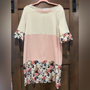 Coco & Main Scalloped Dress